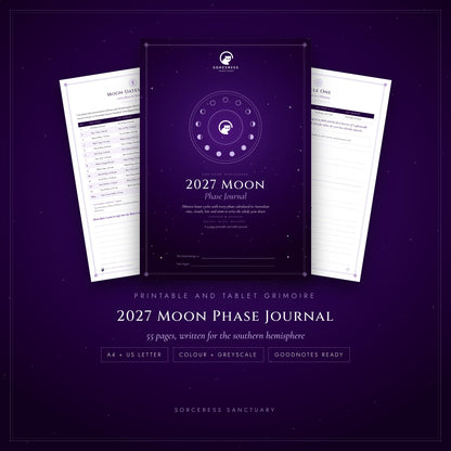 2027 Moon Journal