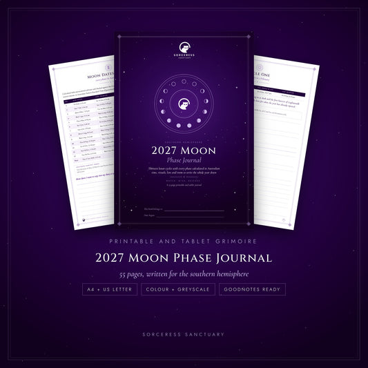 2027 Moon Journal