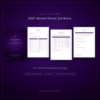 2027 Moon Journal