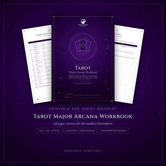 Tarot Major Arcana Workbook