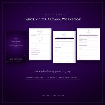 Tarot Major Arcana Workbook