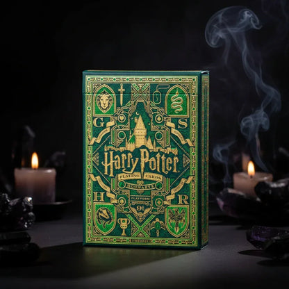 Spellcaster’s Playing Cards - Sorceress Sanctuary Red (Gryffindor)-Green (Slytherin)-Blue (Ravenclaw)-Yellow (Hufflepuff)