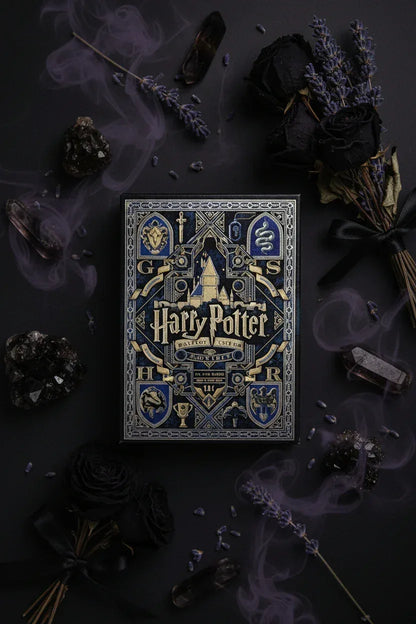 Spellcaster’s Playing Cards - Sorceress Sanctuary Red (Gryffindor)-Green (Slytherin)-Blue (Ravenclaw)-Yellow (Hufflepuff)