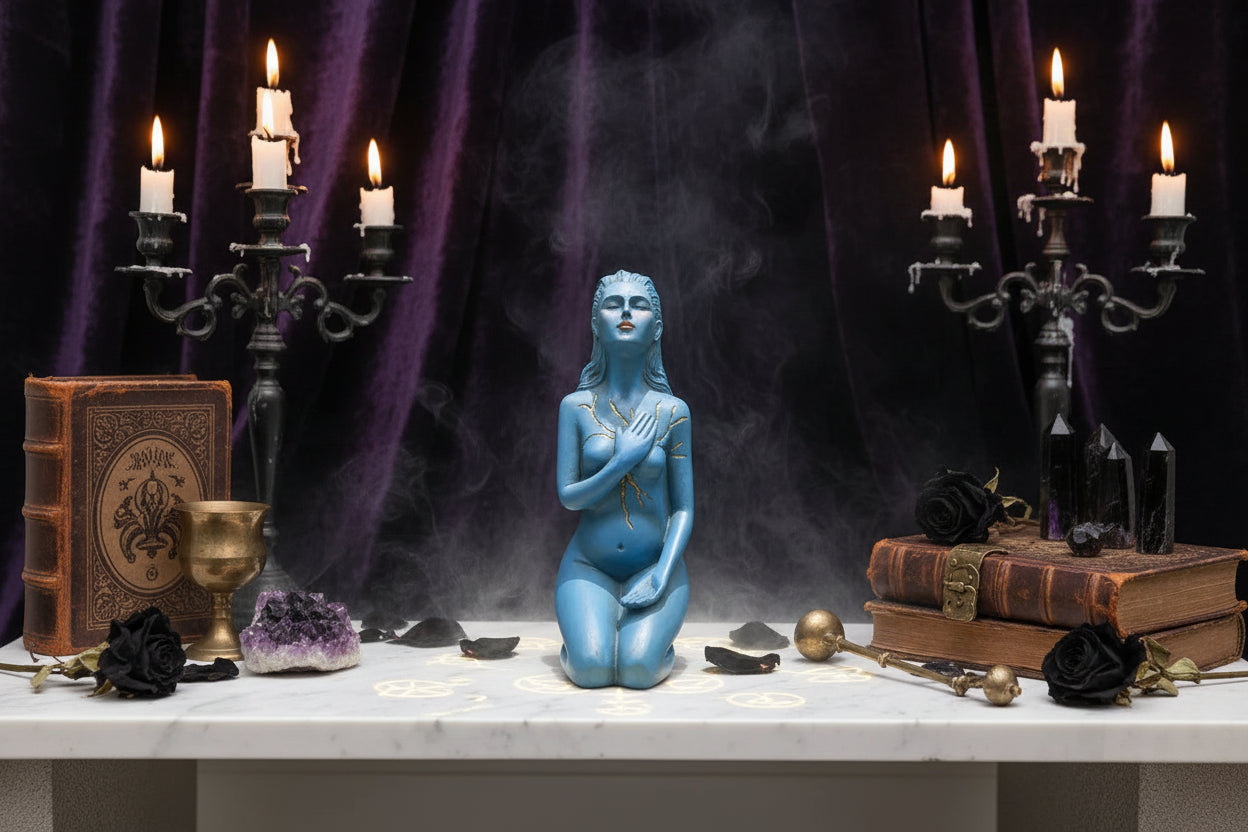 Spirit Goddess Sculpture - Sorceress Sanctuary One Size