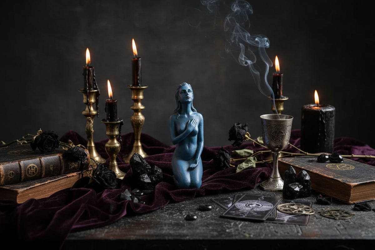 Spirit Goddess Sculpture - Sorceress Sanctuary One Size