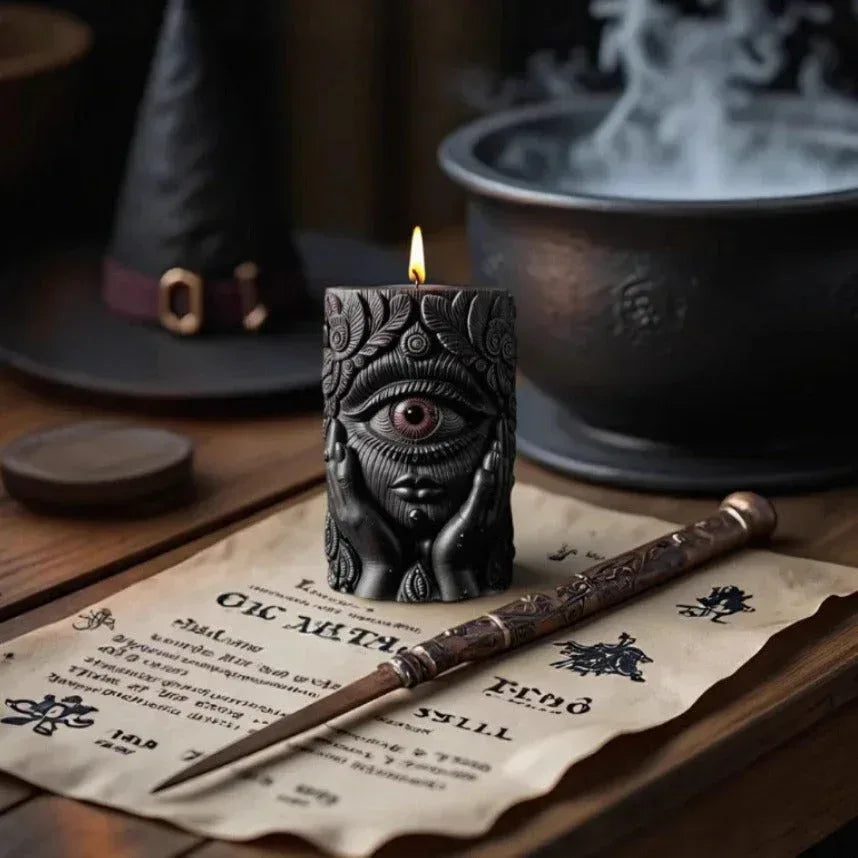 Spooky Candle Molds - Sorceress Sanctuary Guardians Heart-Mysterious Eye Guardian