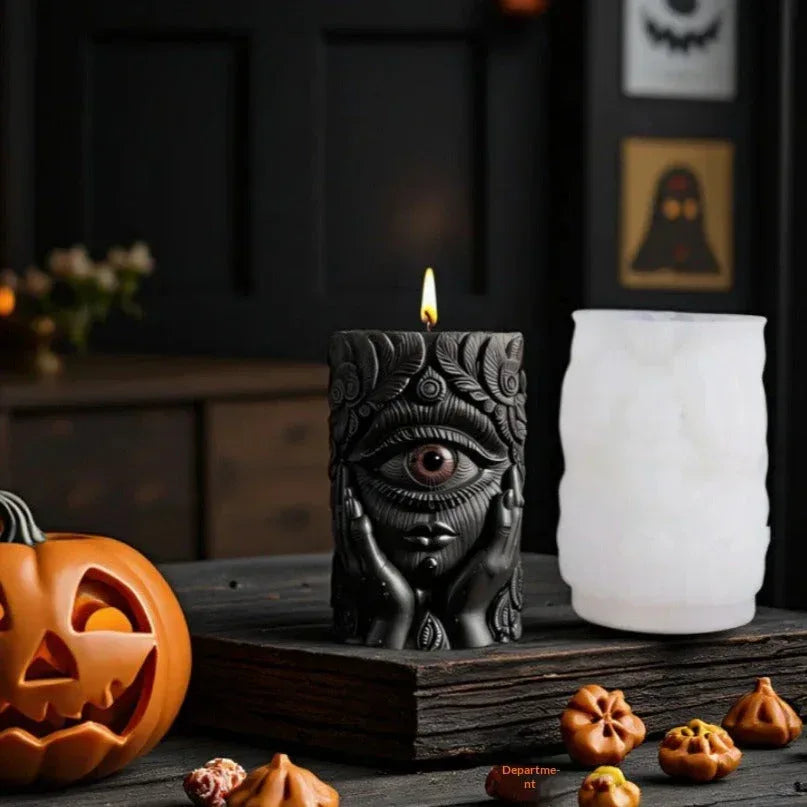 Spooky Candle Molds - Sorceress Sanctuary Guardians Heart-Mysterious Eye Guardian