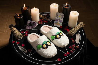 Spooky Comfort Slippers - Sorceress Sanctuary