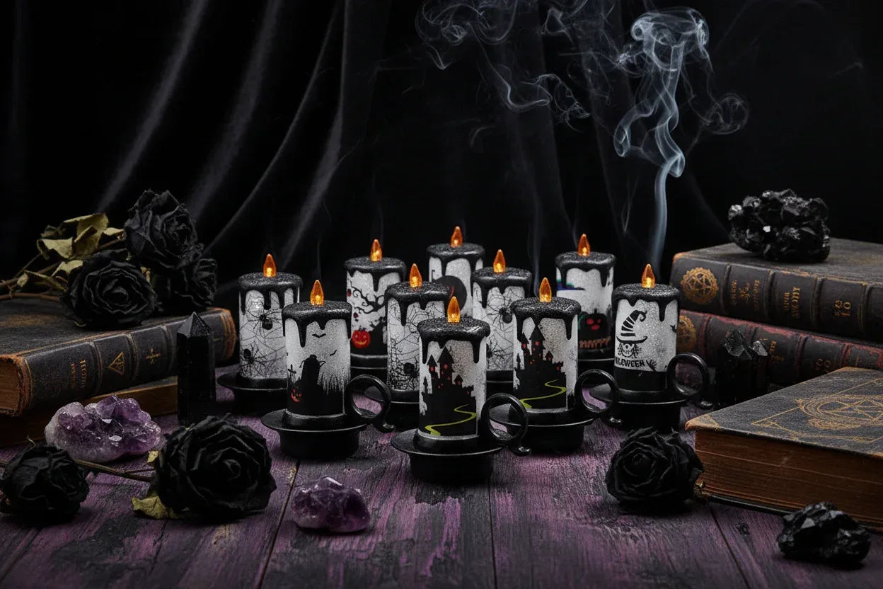 Spooky Flameless Candle - Sorceress Sanctuary Random