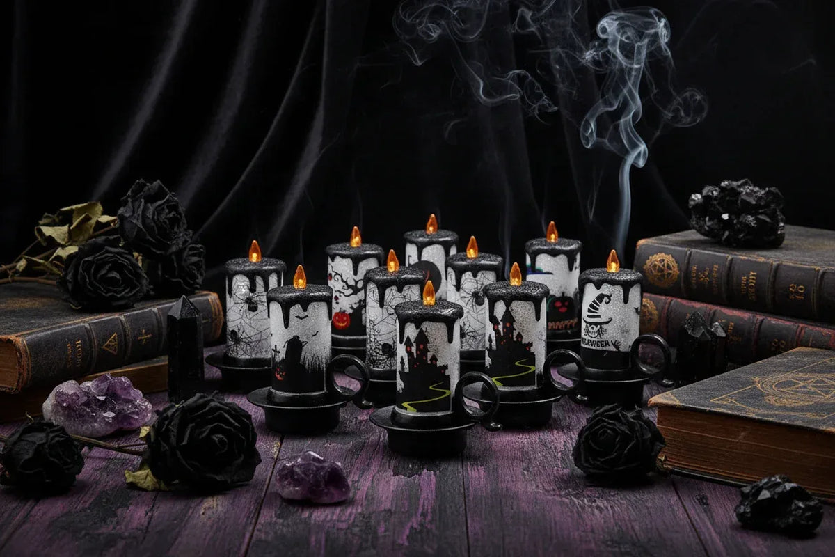 Spooky Flameless Candle - Sorceress Sanctuary Random