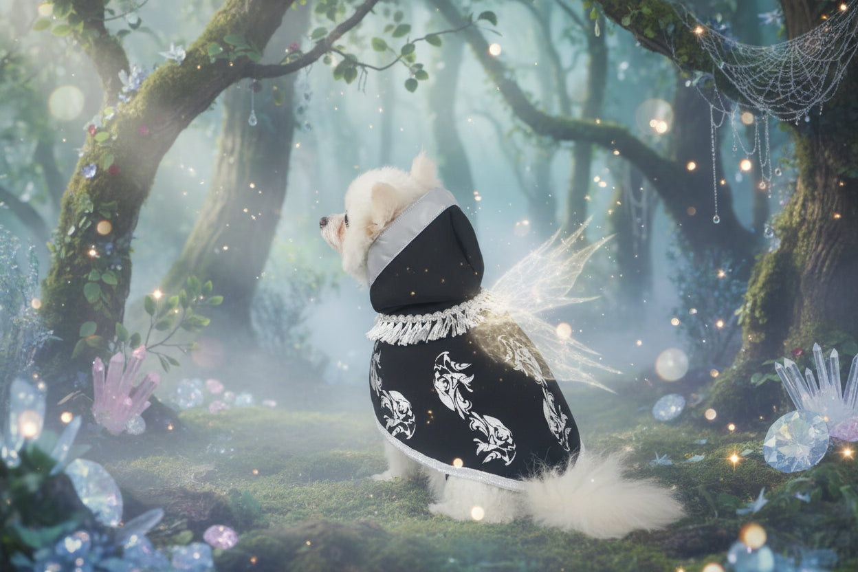 Spooky Pet Cloak - Sorceress Sanctuary Black / S-Black / M-Black / L-Black / XL-Black / 2XL