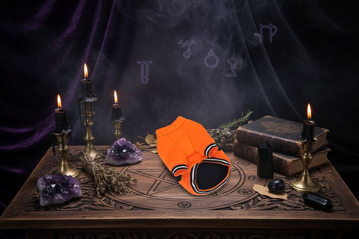 Spooky Pet Hoodie - Sorceress Sanctuary Orange / S-Orange / XS-Orange / M-Orange / L