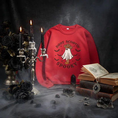 Spooky Sweatshirt - Sorceress Sanctuary Burgundy / XS-Burgundy / S-Burgundy / M-Burgundy / L-Burgundy / XL
