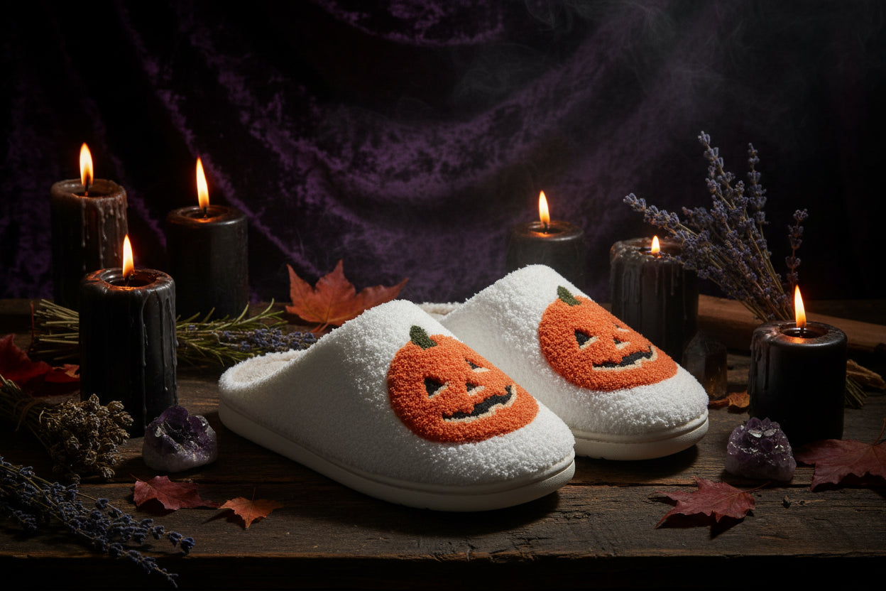 Halloween Thermal Slippers - Sorceress Sanctuary