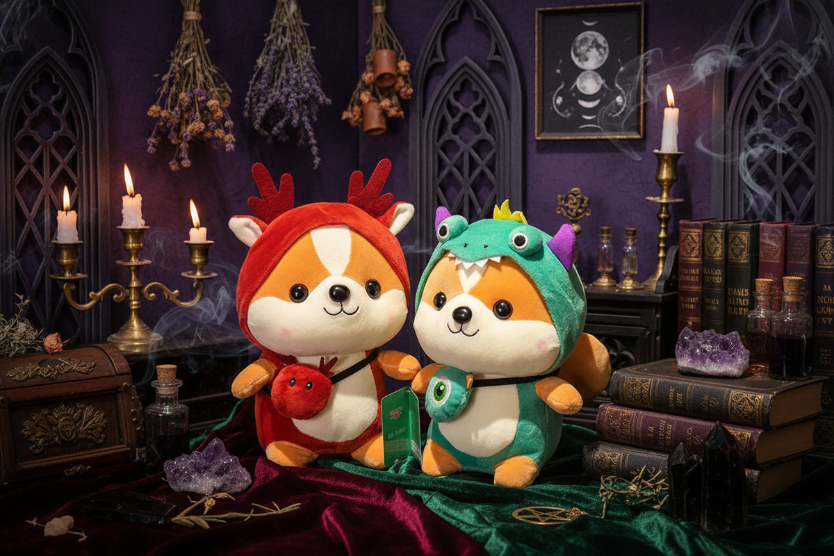 Squirrel Outfit Plush - Sorceress Sanctuary Dinosaur / 25cm-Deer / 25cm-Unicorn / 25cm