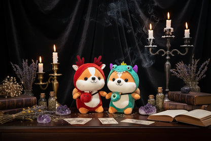 Squirrel Outfit Plush - Sorceress Sanctuary Dinosaur / 25cm-Deer / 25cm-Unicorn / 25cm