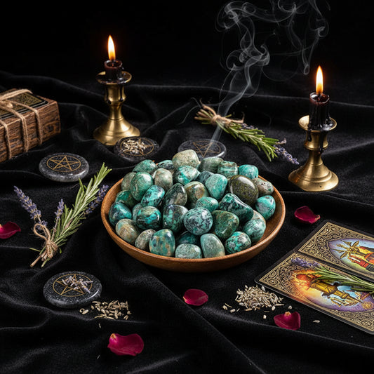 Polished Crystal Stones for Decoration and Aromatherapy Sorceress Sanctuary