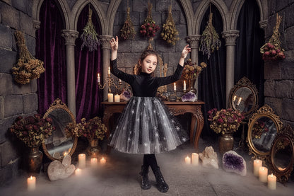 Star Fairy Dress - Sorceress Sanctuary Black / 100-Black / 110-Black / 120-Black / 130-Black / 140