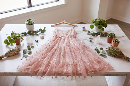 Star Fairy Dress - Sorceress Sanctuary black / L-Apricot / M-blue / M-Pink / M-blue / L