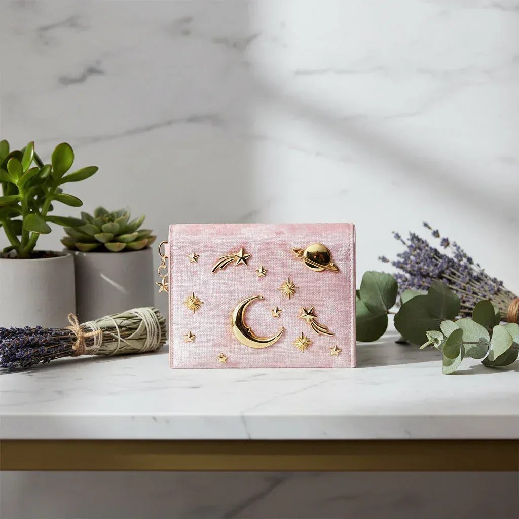 Star & Moon Wallet - Sorceress Sanctuary Black