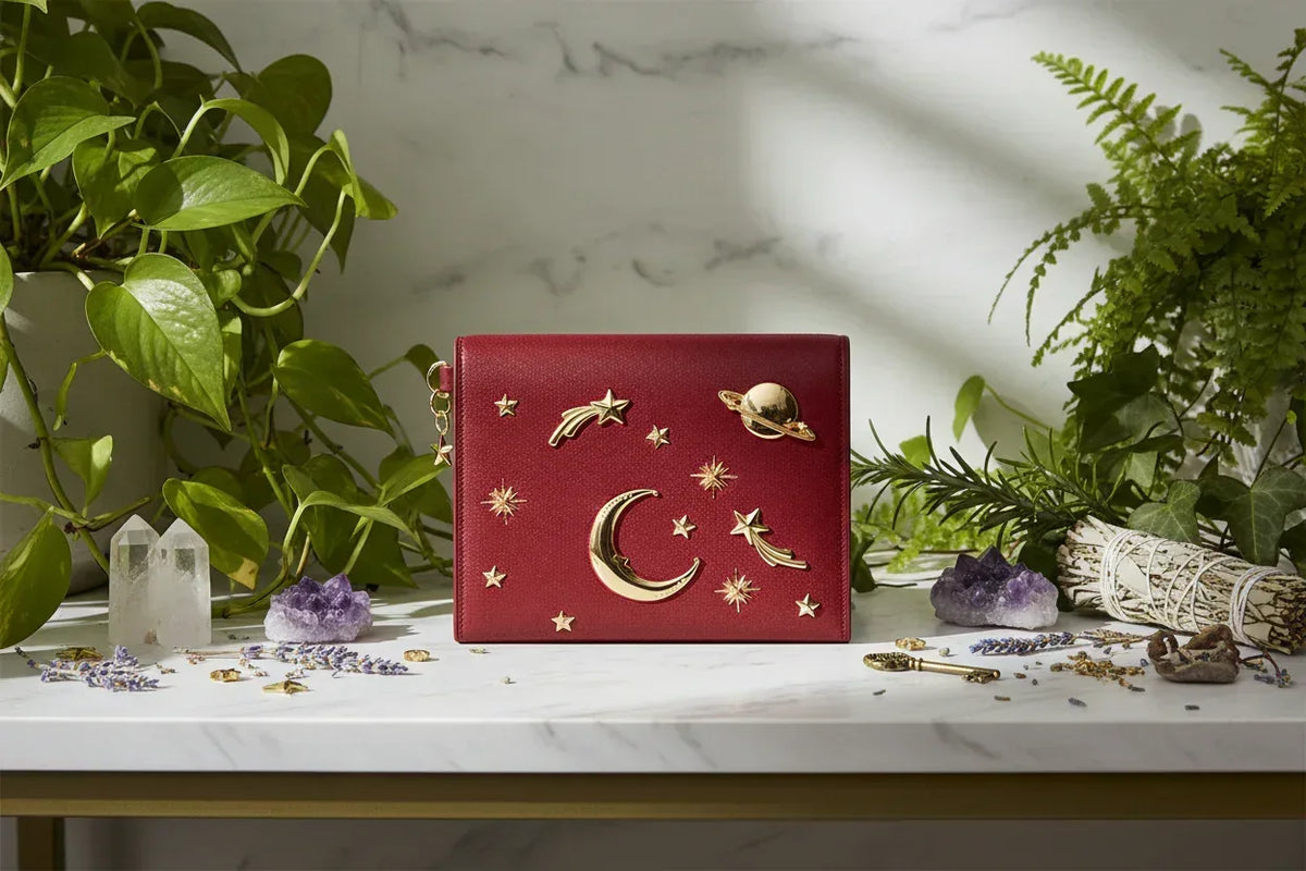 Star & Moon Wallet - Sorceress Sanctuary Black