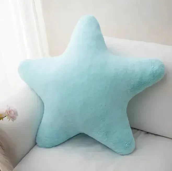 Star Plush Pillow - Sorceress Sanctuary Blue / 18 cm-Blue / 40 cm-Blue / 80 cm-Milky White / 18 cm-Milky White / 40 cm