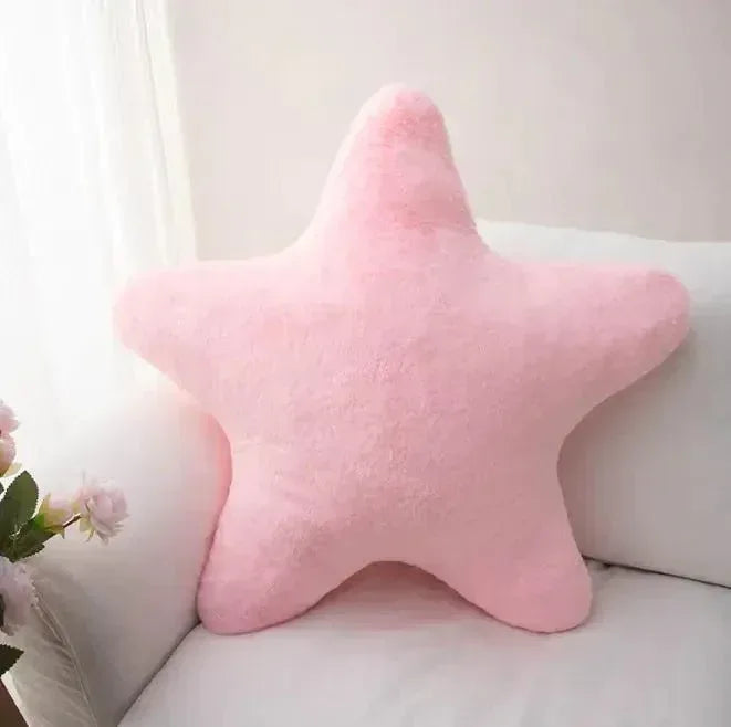 Star Plush Pillow - Sorceress Sanctuary Blue / 18 cm-Blue / 40 cm-Blue / 80 cm-Milky White / 18 cm-Milky White / 40 cm