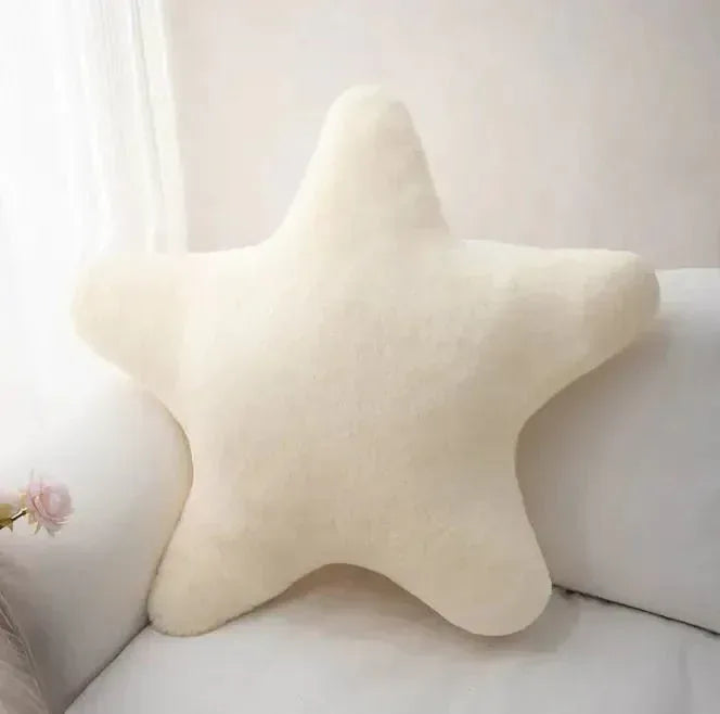 Star Plush Pillow - Sorceress Sanctuary Blue / 18 cm-Blue / 40 cm-Blue / 80 cm-Milky White / 18 cm-Milky White / 40 cm