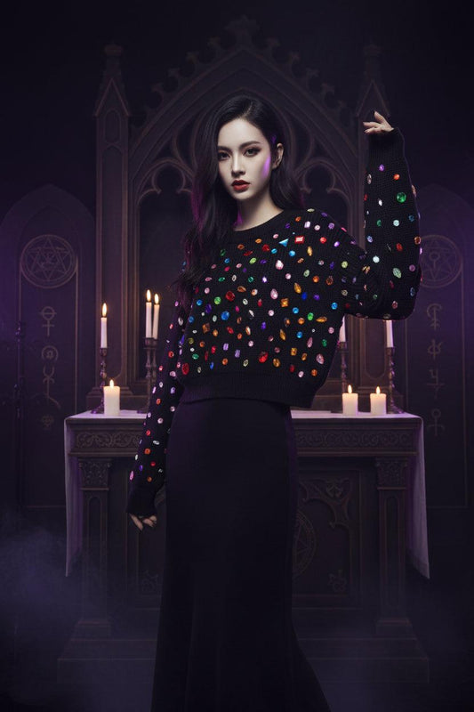 Starlight Knit Sweater Sorceress Sanctuary