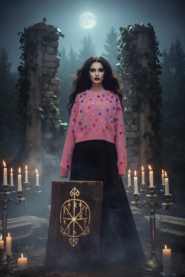 Starlight Knit Sweater Sorceress Sanctuary