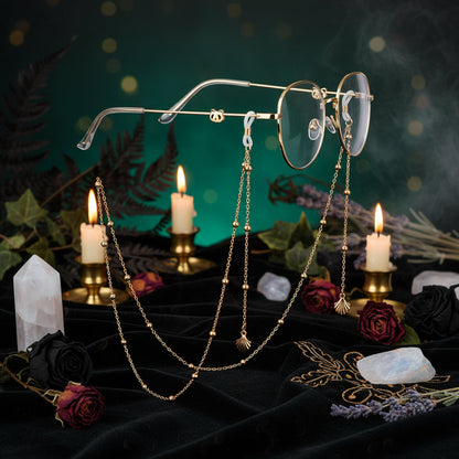 Fashionable Eyewear Chain with Butterflies and Stars Sorceress Sanctuary