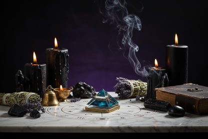 Starry Sky Talisman - Sorceress Sanctuary Light blue