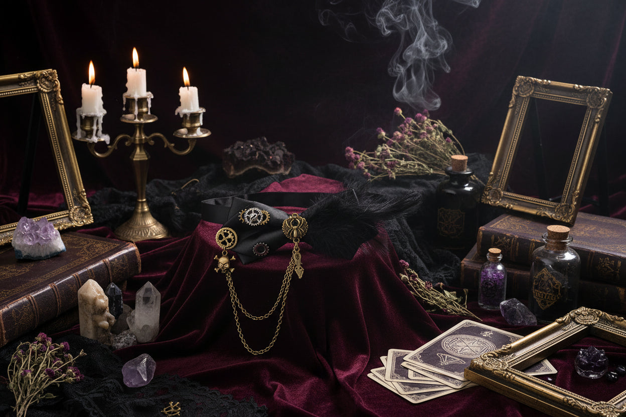 Steampunk Bow Tie - Sorceress Sanctuary A-B
