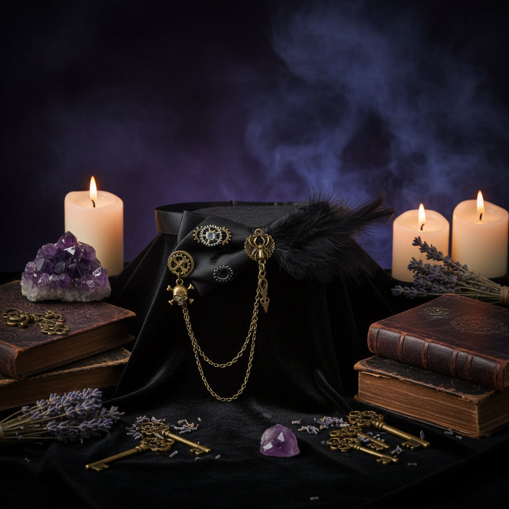 Steampunk Bow Tie - Sorceress Sanctuary A-B