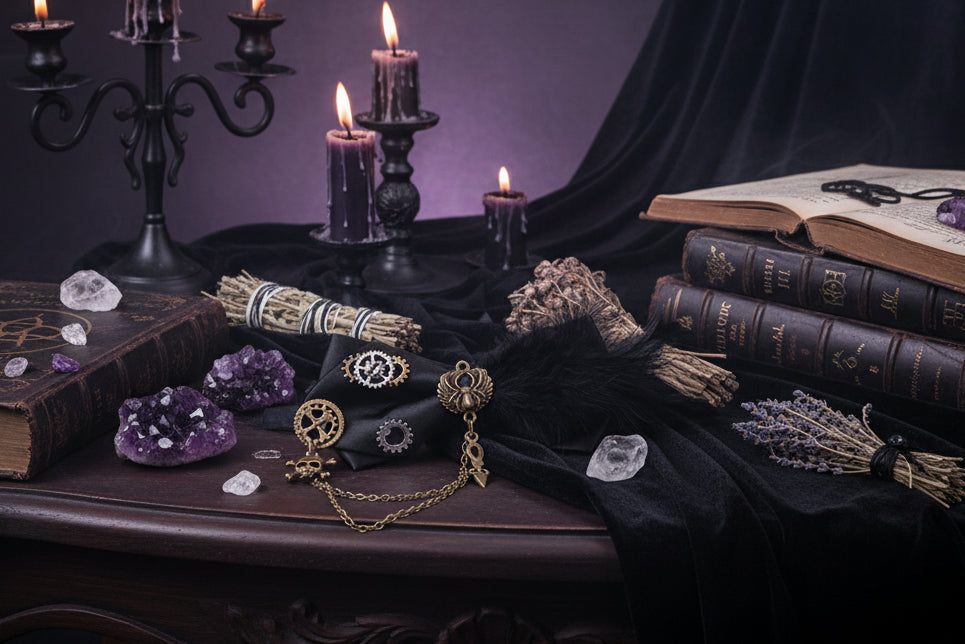 Steampunk Bow Tie - Sorceress Sanctuary A-B