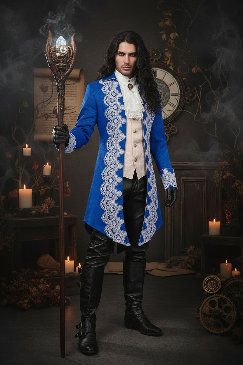 Men's Steampunk Medieval Dovetail Outfit Sorceress Sanctuary