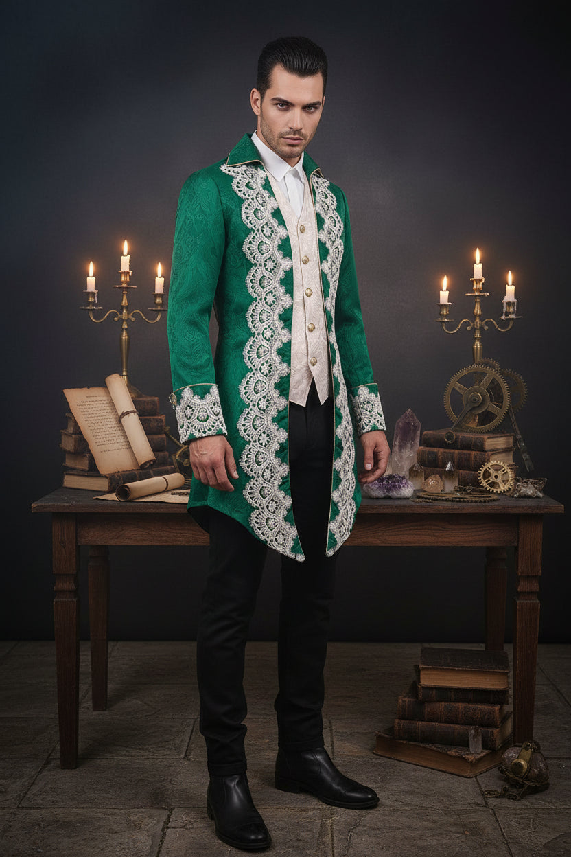 Men's Steampunk Medieval Dovetail Outfit Sorceress Sanctuary