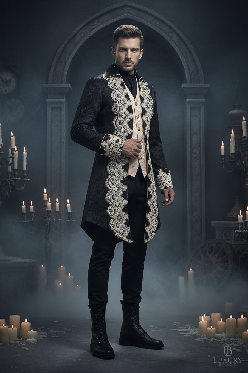 Men's Steampunk Medieval Dovetail Outfit Sorceress Sanctuary