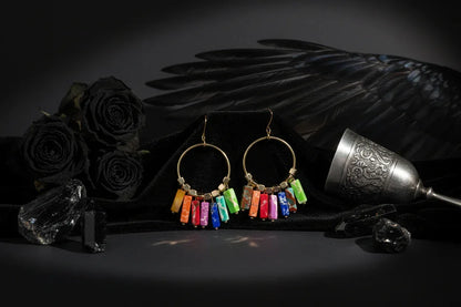Stone Energy Earrings - Sorceress Sanctuary A