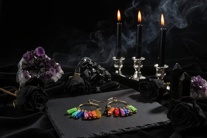Stone Energy Earrings - Sorceress Sanctuary A