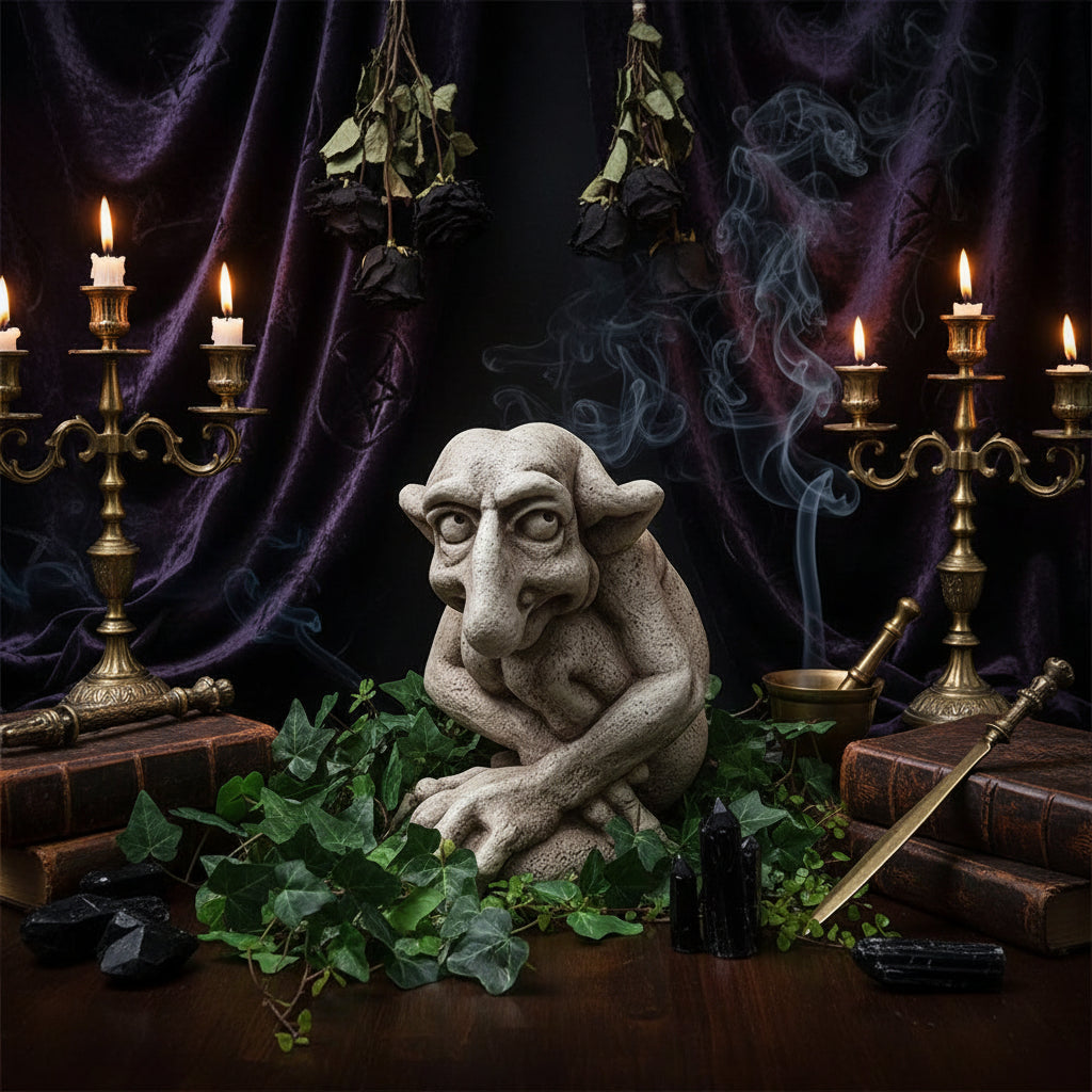 Stone Troll Gargoyle - Sorceress Sanctuary A