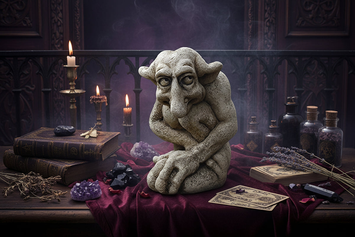 Stone Troll Gargoyle - Sorceress Sanctuary A