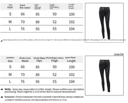 Suede Embossed Pants - Sorceress Sanctuary Black / S-Black / M-Black / L