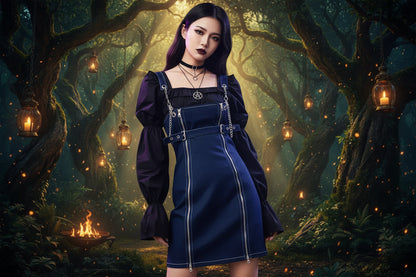 Suspender Dress - Sorceress Sanctuary black / S-black / M-black / L