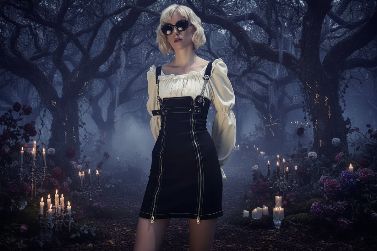 Suspender Dress - Sorceress Sanctuary black / S-black / M-black / L
