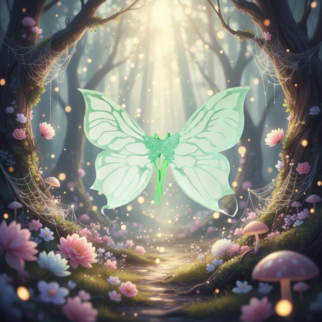 Swan Fairy Wings - Sorceress Sanctuary Blue Butterfly / One Size-Purple Love / One Size-Green  Butterfly / One Size-Blue Swan / One Size-Pink Swan / One Size
