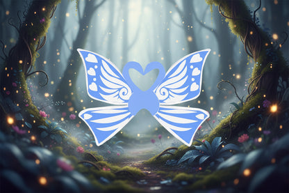 Swan Fairy Wings - Sorceress Sanctuary Blue Butterfly / One Size-Purple Love / One Size-Green  Butterfly / One Size-Blue Swan / One Size-Pink Swan / One Size