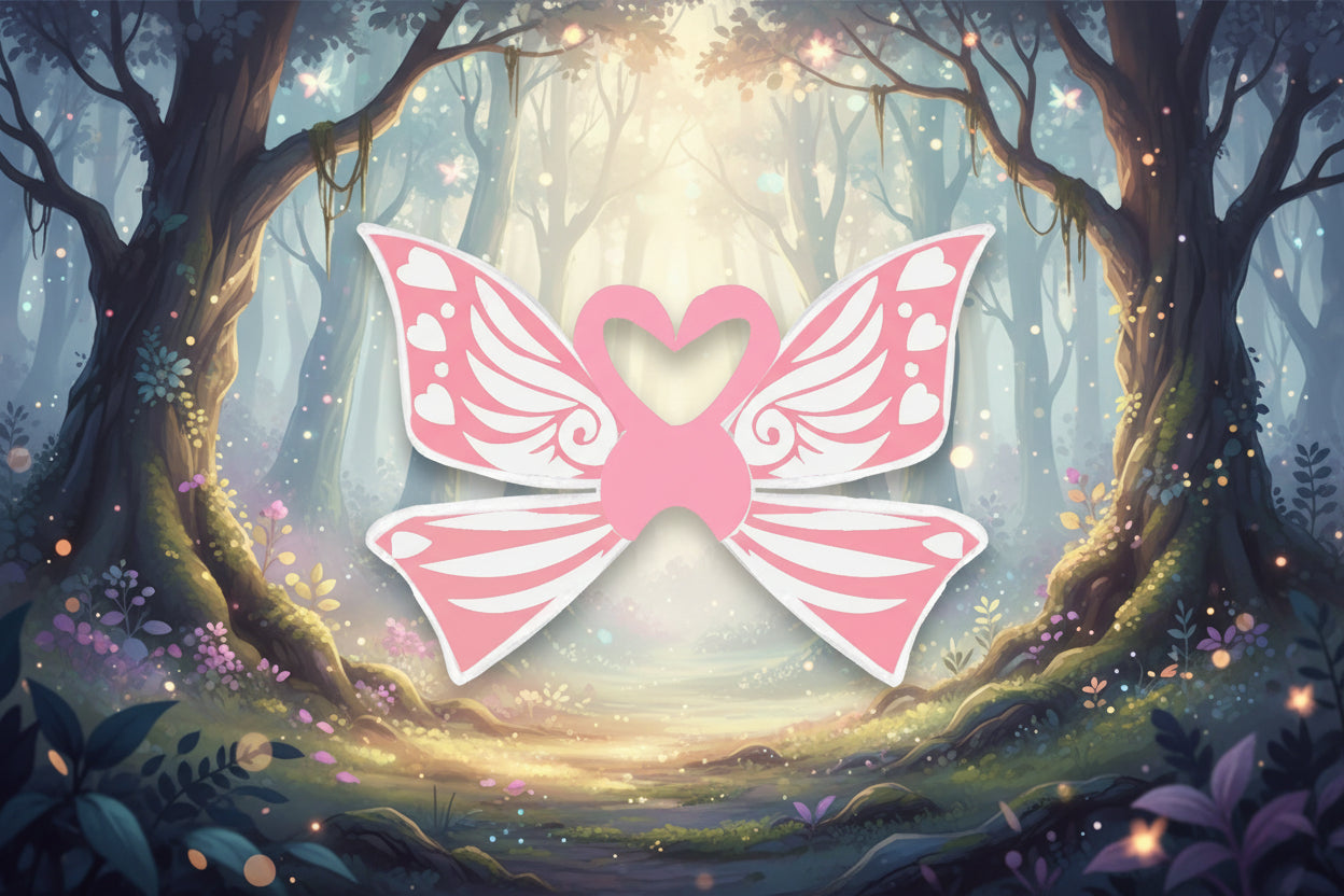 Swan Fairy Wings - Sorceress Sanctuary Blue Butterfly / One Size-Purple Love / One Size-Green  Butterfly / One Size-Blue Swan / One Size-Pink Swan / One Size