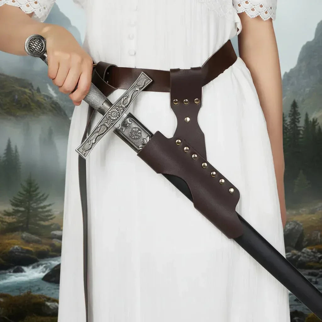 Sword Belt - Sorceress Sanctuary Black / Average Size-Dark Coffee / Average Size