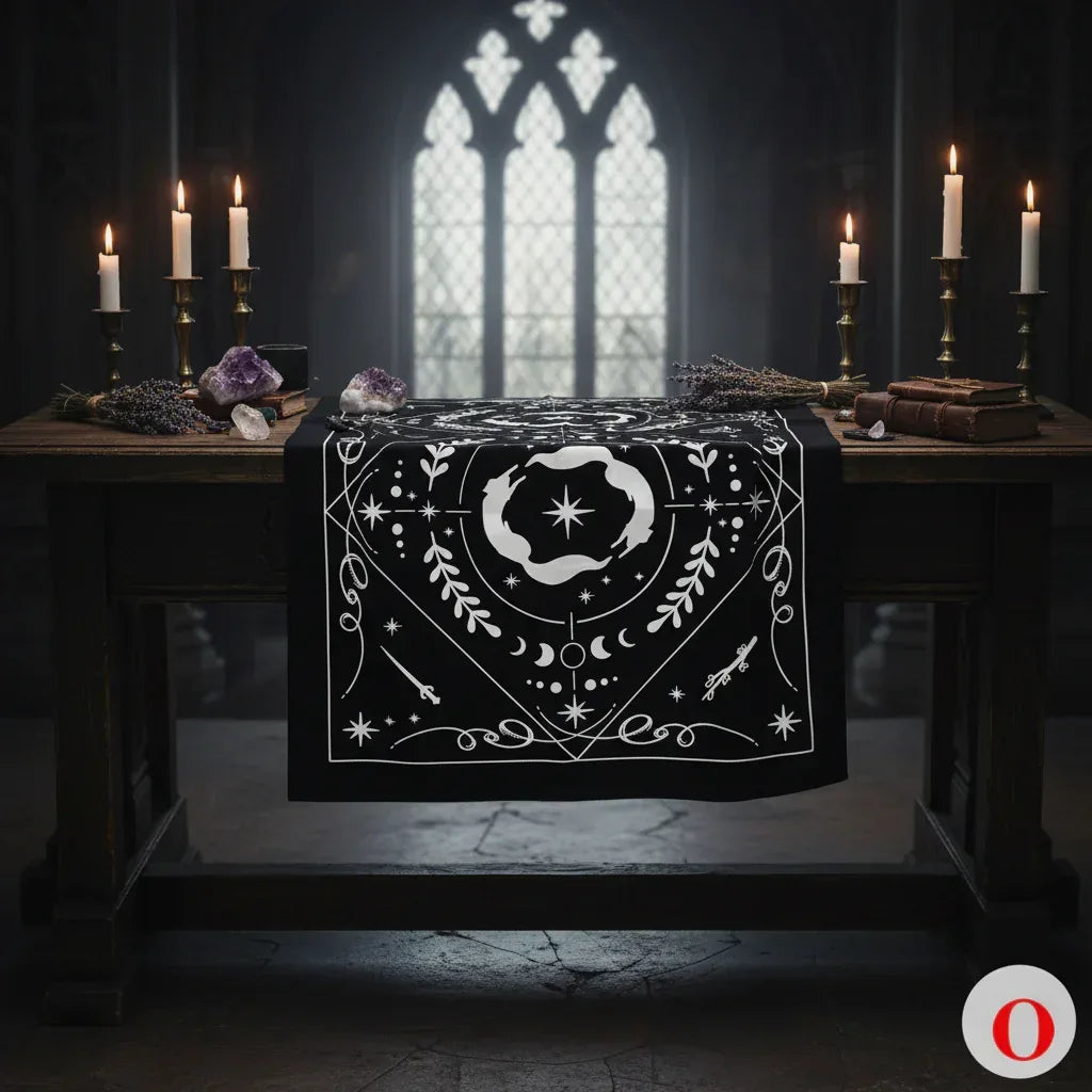 Tarot Tablecloths - Sorceress Sanctuary New O-high-grade flannel-Hot I-high-grade flannel-Hot L-high-grade flannel-Hot M-high-grade flannel-New P-high-grade flannel